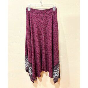 American Eagle Flowy Pattern Midi Skirt - Size XS
